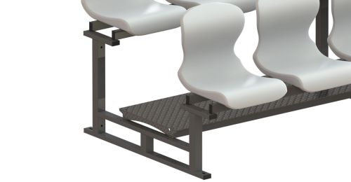 Трибуна сборно-разборная 2-х рядная на 54 места СТ-212#3