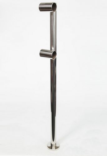 Кронштейн для хореографического (балетного) станка напольный двухрядный М18 (нержавеющая сталь) Кронштейн для хореографического (балетного) станка напольный двухрядный М18 (нержавеющая сталь)