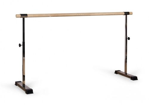 Станок хореографический (балетный) переносной однорядный 1500 мм с резиновыми накладками (нержавеющая сталь) Станок хореографический (балетный) переносной однорядный 1500 мм с резиновыми накладками (нержавеющая сталь)