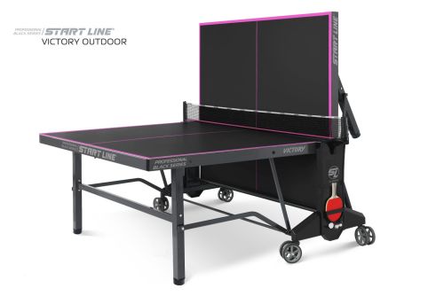 Теннисный стол START LINE VICTORY 6 Всепогодный Black (с сеткой)#4 Теннисный стол START LINE VICTORY 6 Всепогодный Black (с сеткой)#4