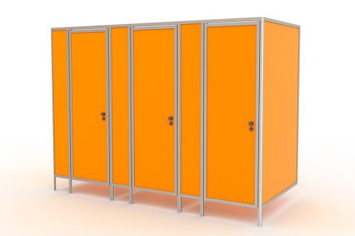 Кабинка сантехническая для басейна