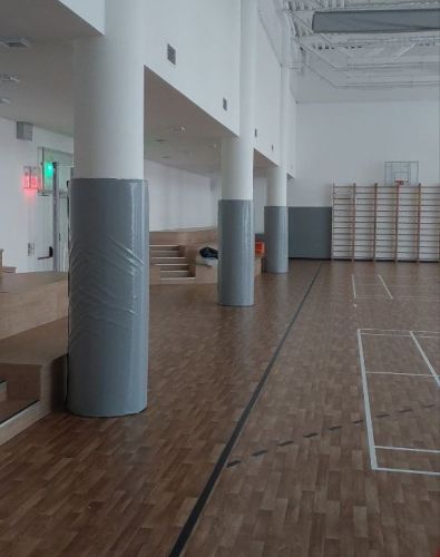 Мат-протектор для колонн на липучках 2х1х0,03м (тент, НПЭ) МП-9#2