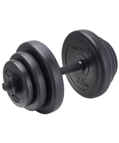Гантель разборная пластиковая BASEFIT DB-717 9 кг