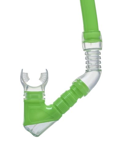 Трубка для плавания ATEMI (лайм) M/L#2