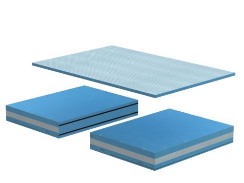 Зона приземления для прыжков в высоту 6х3х0,6м ПРОФИ (антишиповочный мат) ЗПВ-5#7