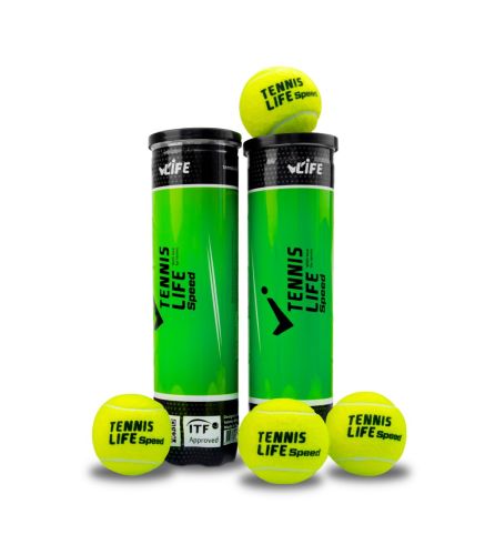Мяч теннисный TENNIS LIFE SPEED (96 мячей) ITF Approved Мяч теннисный TENNIS LIFE SPEED (96 мячей) ITF Approved