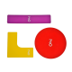 Разметка корта 7/6 Tennis Line#3 Разметка корта 7/6 Tennis Line#3