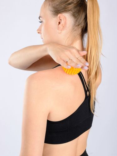 Мяч массажный TORRES 7 см (жёлтый)#3