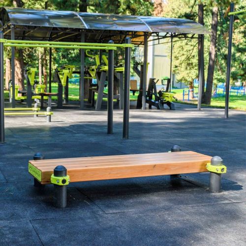 Воркаут Скамья ZAVODSPORTA W219#3