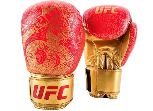 Перчатки для бокса UFC PRO Thai Naga Red Перчатки для бокса UFC PRO Thai Naga Red