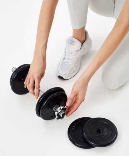 Гантель разборная обрезиненная STARFIT DB-716 3 кг#8 Гантель разборная обрезиненная STARFIT DB-716 3 кг#8