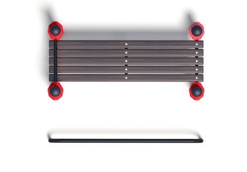 Лавочка для пресса с упором для ног и перекладиной Воркаут ТС-35#6