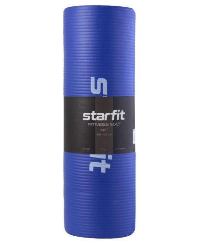 Коврик для йоги и фитнеса STARFIT FM-301 NBR 183x61х1,2 см (темно-синий)#3 Коврик для йоги и фитнеса STARFIT FM-301 NBR 183x61х1,2 см (темно-синий)#3