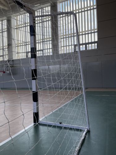 Ворота для мини-футбола/гандбола 3х2м стальные, разборные 80х80мм (разметка пленкой) СТ-310#5