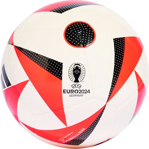 Мяч футбольный ADIDAS Euro24 Club №4 (ТПУ) бело-красно-черный