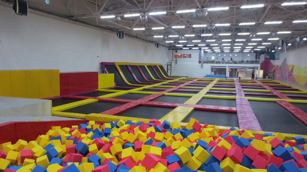 Батутный парк "Небо", г. Москва Батутный парк "Небо", г. Москва