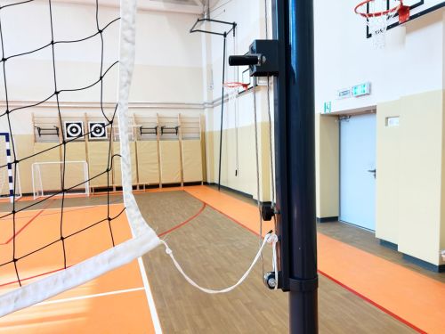 Стойки волейбольные передвижные со стаканами-противовесами СТ-174#15