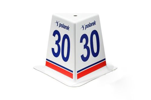 Указатели метража разметки для сектора метания для толкания ядра POLANIK DMS-35/16 (комплект №2)