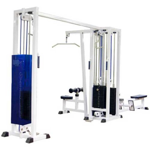 3-х позиционная станция с перекрёстной тягой MB Barbell MB 3.03 3-х позиционная станция с перекрёстной тягой MB Barbell MB 3.03