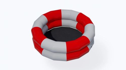 Надувной торовый батут (2 кольца)#9