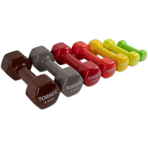 Гантель TORRES (в виниловой оболочке)#3 Гантель TORRES (в виниловой оболочке)#3