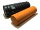 Ролик массажный Original FitTools FT-DOUBLE-ROLL 33х14 см (черный двойной)#10 Ролик массажный Original FitTools FT-DOUBLE-ROLL 33х14 см (черный двойной)#10
