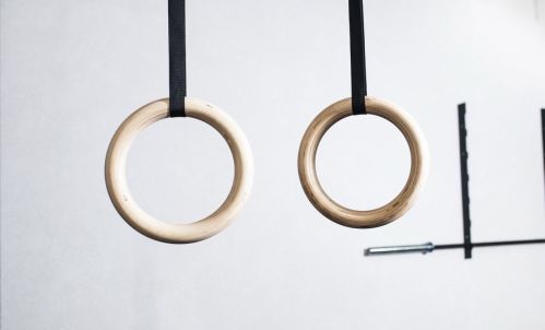 Кольца для гимнастики (дерево)#4 Кольца для гимнастики (дерево)#4