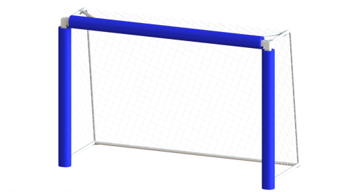 Комплект протекторов на ворота для гандбола / мини-футбола, иск.кожа (3 шт.) МП-16