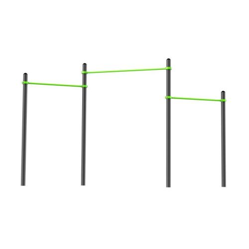 Воркаут Перекладины разноуровневые для подтягивания из виса ZAVODSPORTA W220