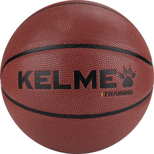Мяч баскетбольный KELME Hygroscopic №7 (ПУ) коричнево-черный Мяч баскетбольный KELME Hygroscopic №7 (ПУ) коричнево-черный