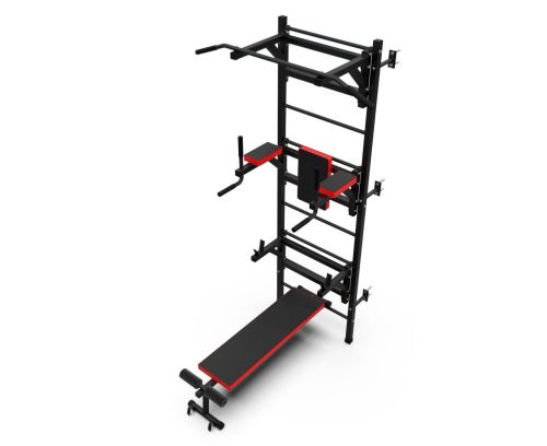 Шведская стенка с турником, брусьями и скамьей DFC D-12345#6