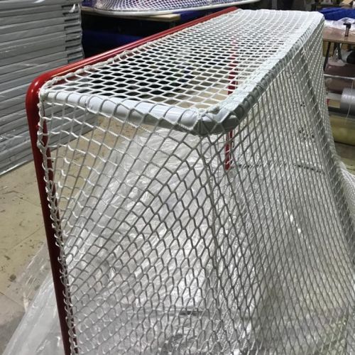 Ворота хоккейные профессиональные (с сеткой d=5 мм, яч.40х40, фиксаторами, отбойниками) СТ-14#7 Ворота хоккейные профессиональные (с сеткой d=5 мм, яч.40х40, фиксаторами, отбойниками) СТ-14#7