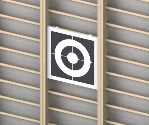 Щит для метания в цель 70х70 см для гимнастической стенки СТ-317#2 Щит для метания в цель 70х70 см для гимнастической стенки СТ-317#2