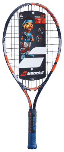 Ракетка для большого тенниса BABOLAT Ballfighter 23 Gr000 черно-оранжево-серый#4