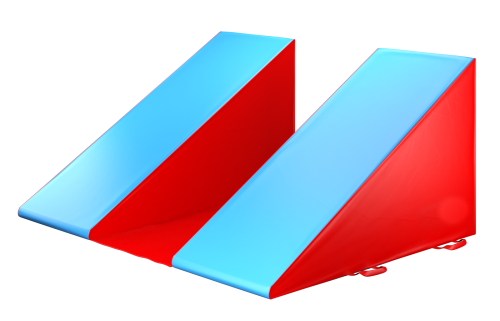 Мягкий модуль "Скошенная секция" 160х100х72 см Мягкий модуль "Скошенная секция" 160х100х72 см