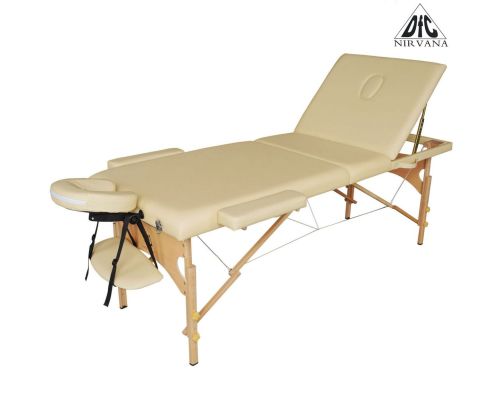 Массажный стол DFC NIRVANA Relax Pro (дерев. ножки) бежевый (Beige)#2 Массажный стол DFC NIRVANA Relax Pro (дерев. ножки) бежевый (Beige)#2