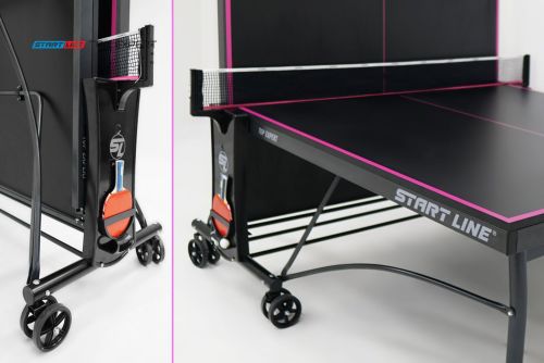 Теннисный стол START LINE Top Expert Black (с сеткой)#6 Теннисный стол START LINE Top Expert Black (с сеткой)#6