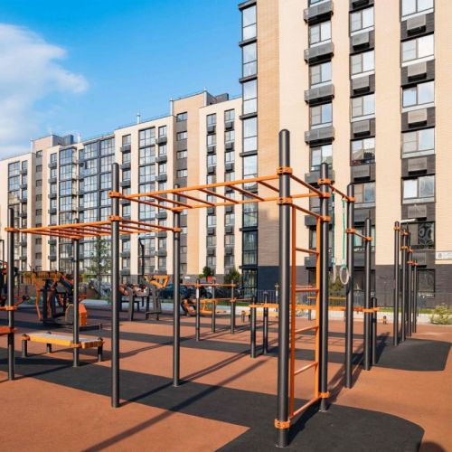 Воркаут Рукоход классический двухуровневый ZAVODSPORTA W313#3