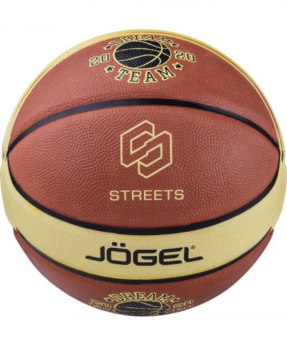 Мяч баскетбольный Jogel Streets DREAM TEAM №7 (резина)#4 Мяч баскетбольный Jogel Streets DREAM TEAM №7 (резина)#4