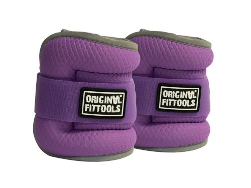 Утяжелители универсальные Original FitTools 2 кг (сиреневые) Утяжелители универсальные Original FitTools 2 кг (сиреневые)