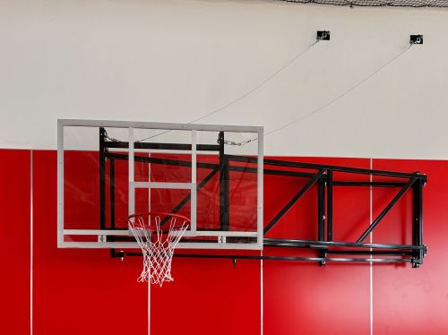 Ферма для игрового баскетбольного щита, складная настенная, вылет 2,5 м СТ-55#5