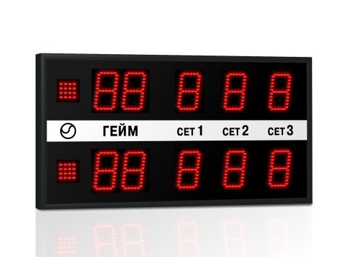 Табло для большого тенниса 750х400 мм Табло для большого тенниса 750х400 мм