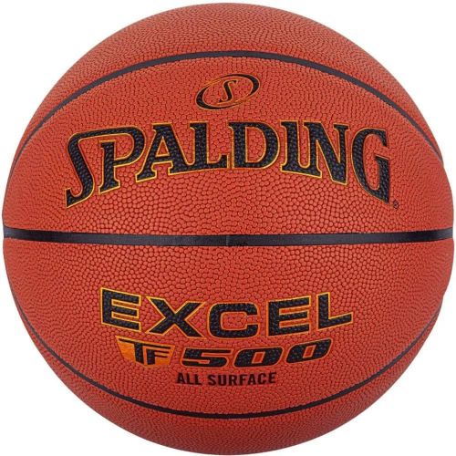 Мяч баскетбольный SPALDING TF-500 Excel In/Out №6 (композит) коричнево-черный Мяч баскетбольный SPALDING TF-500 Excel In/Out №6 (композит) коричнево-черный