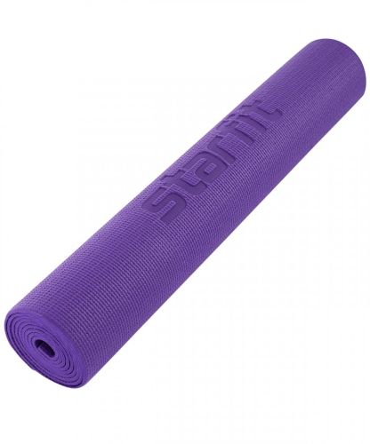 Коврик для йоги и фитнеса STARFIT FM-101 PVC 173x61х0,4 см (фиолетовый)#2