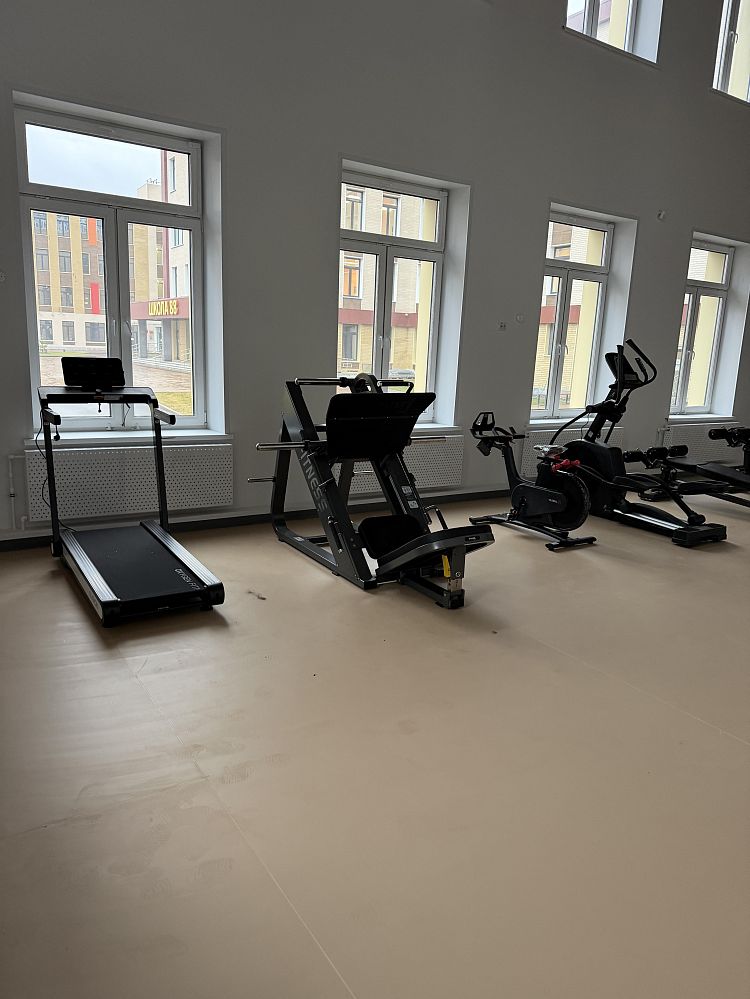 Образовательный комплекс «Уфа-450», школа на 1225 мест (тренажерный зал)