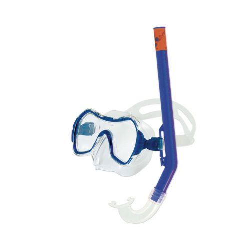 Набор для плавания SALVAS Haiti Set (маска Drop Md.+ трубка Rapallo) синий#2