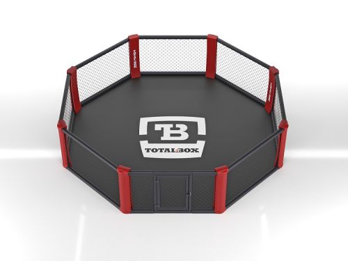 Восьмиугольный ринг MMA TOTALBOX OKT5 напольный d=5 м (без помоста)