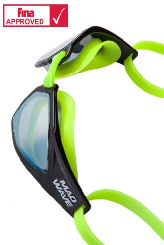 Очки стартовые MADWAVE X-BLADE Mirror (черный)#3