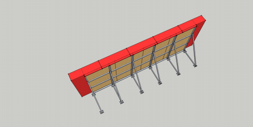 Мат для остановки спринтеров POLANIK SM-6x2 (ограждение)#2