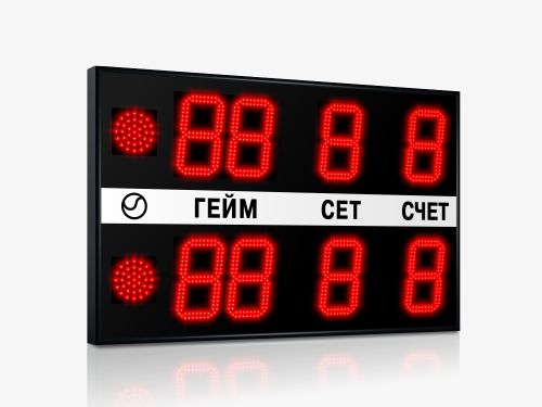 Табло для большого тенниса 1100х700 мм Табло для большого тенниса 1100х700 мм